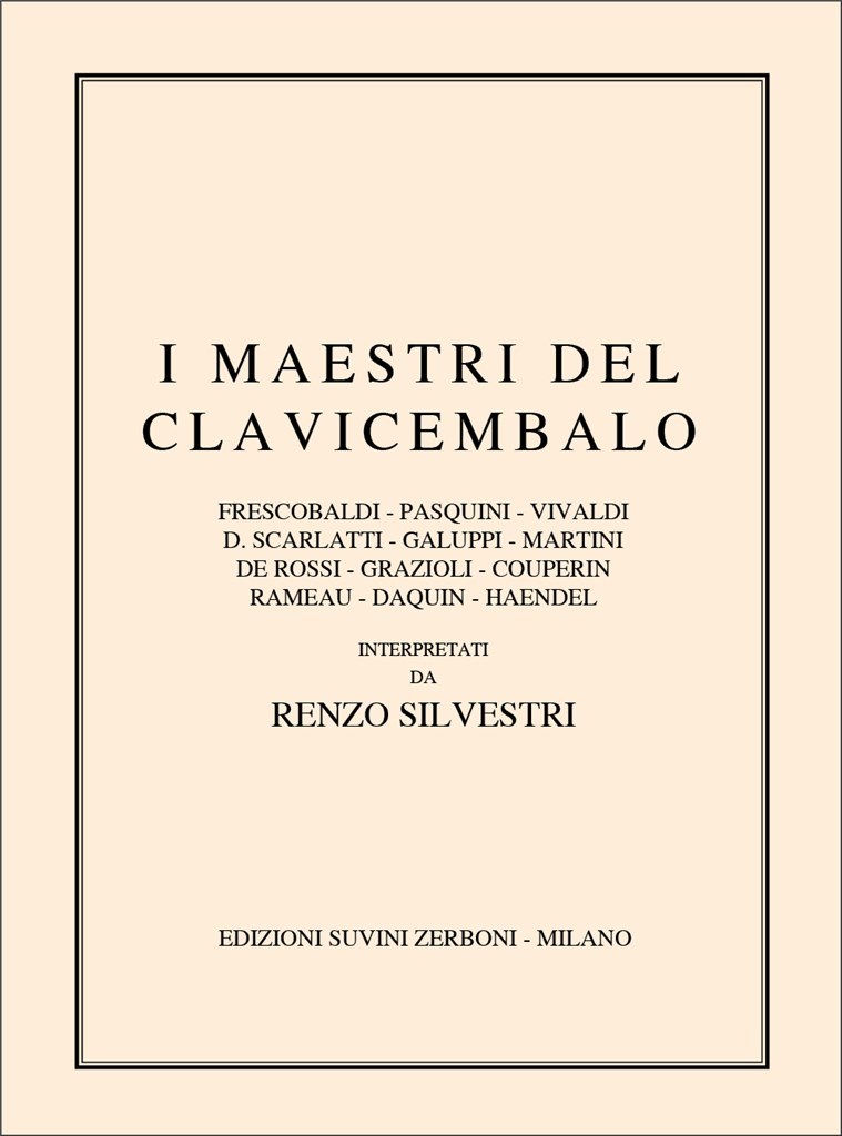 Maestri Del Clavicembalo (A Cura Di Silvestri)